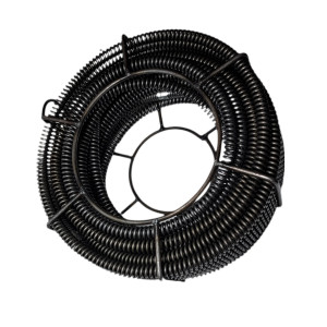 DxTron Ø16 mm Standard drain cleaning cable set 20 m with basket