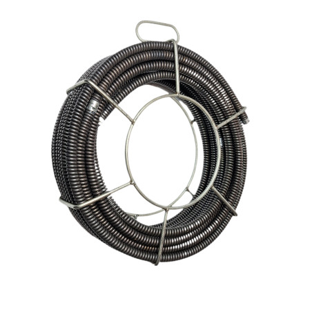 Sprężyna kanalizacyjna DxTron Ø16 mm Premium zestaw 20 m z koszem