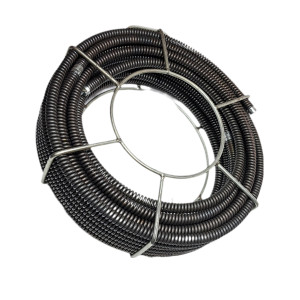 Sprężyna kanalizacyjna DxTron Ø16 mm Premium zestaw 20 m z koszem