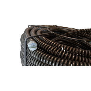 Profesjonalna sprężyna kanalizacyjna DxTron Ø22 mm do rur 50–200 mm