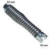 Redukcja sprężyny kanalizacyjnej DxTron 22 mm → 16 mm