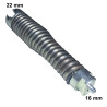 Redukcja sprężyny kanalizacyjnej DxTron 16 mm → 22 mm