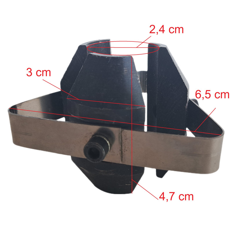 Element zaciskowy do sprężyny kanalizacyjnej Ø16 mm DxTron