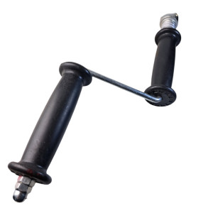 DxTron crank with handles for 30 mm drain cleaning cable