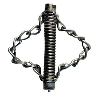 DxTron 11 cm chain head for removing grease and deposits