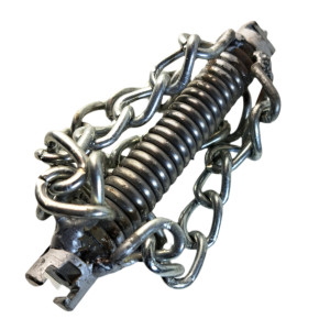 DxTron four-chain head for cleaning sewer pipes