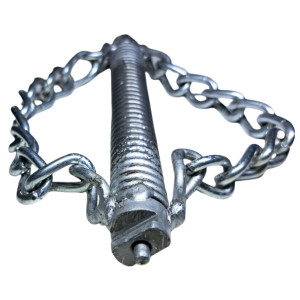 Detal głowicy łańcuchowej DxTron 14 cm złącze 16 mm