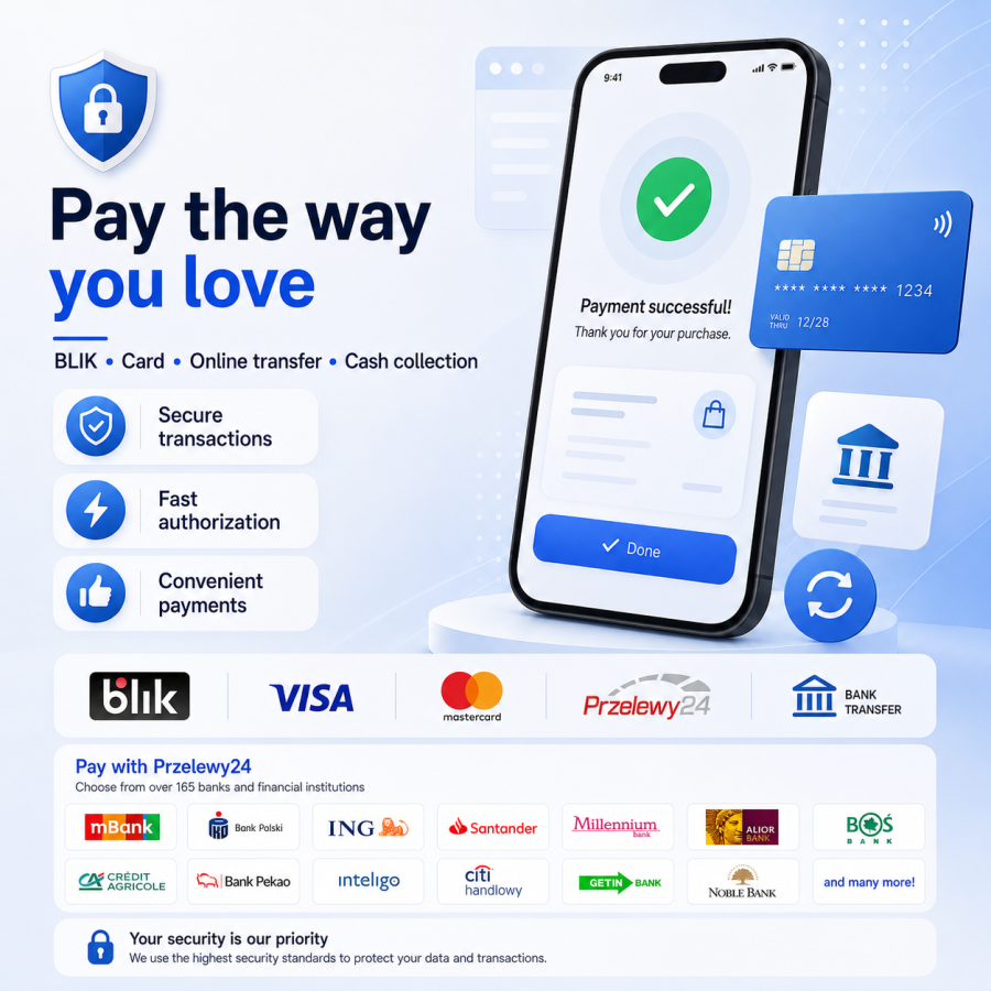 Secure Payment at DxTron shop